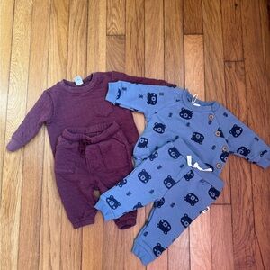 Baby SweatSuit Bundle 0-3M NEW
